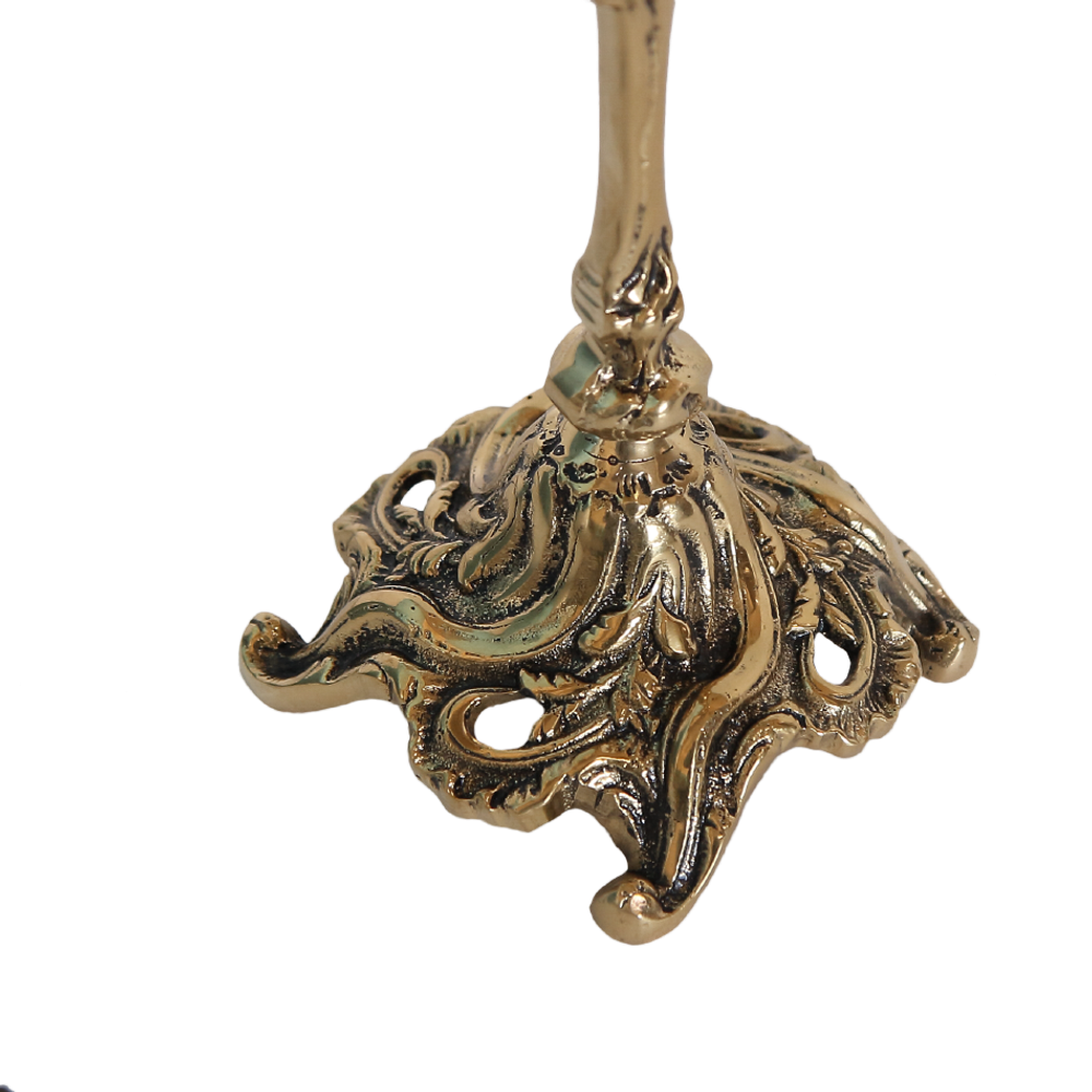 Bello De Bronze Канделябр Трес Велло 3-х рожковый, золото