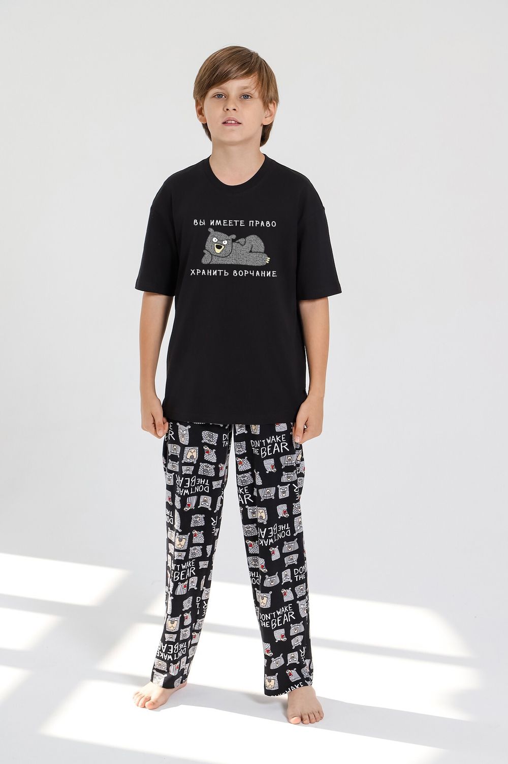 Костюм для мальчика Потап-1 Виотекс ЧЁРНЫЙ