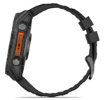 Умные часы Garmin Fenix 8, 51 мм, AMOLED, Slate Gray with black silicone band