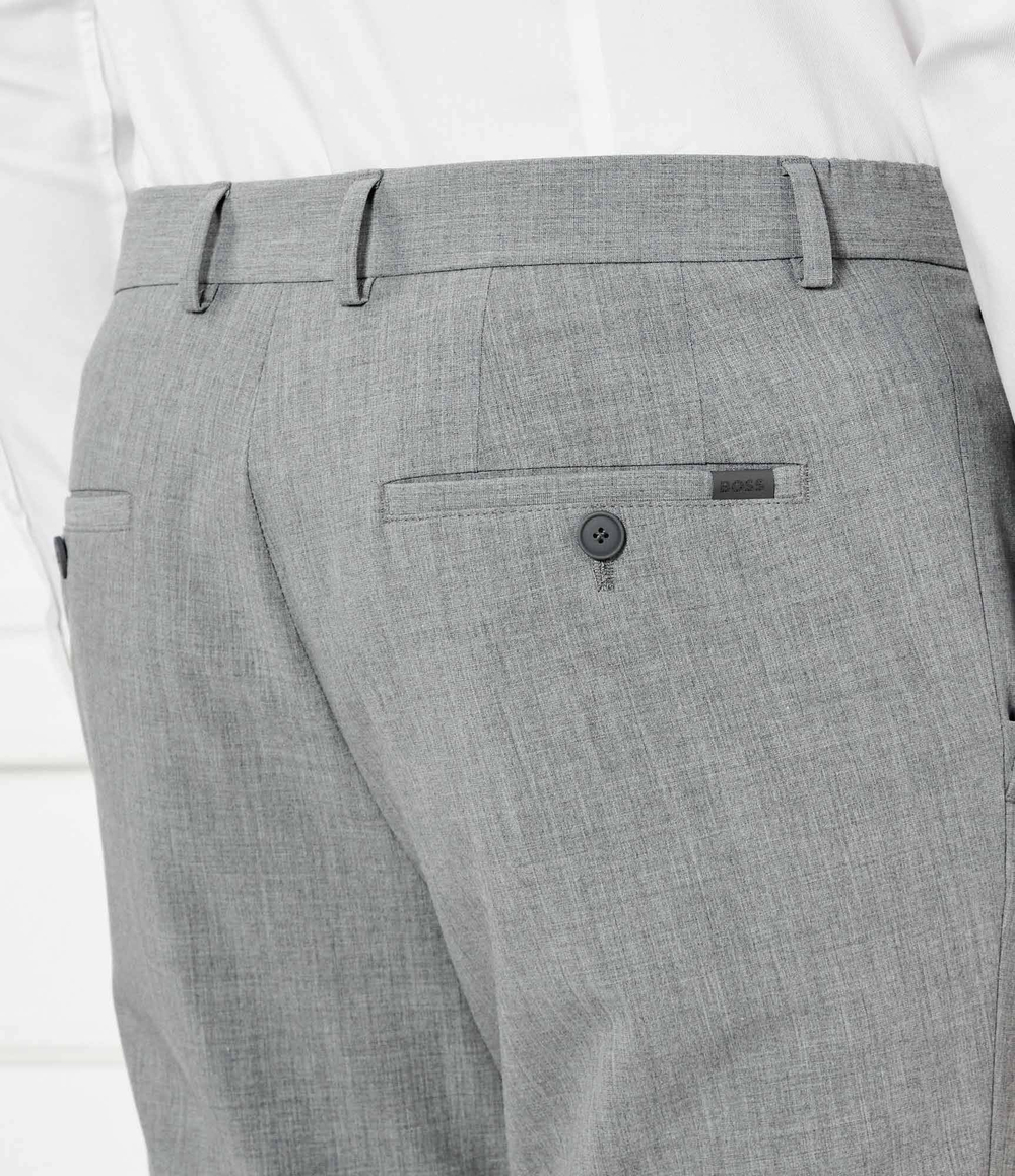 Брюки P-Genius-CW-WG-251 BOSS BLACK - серый(50535709)