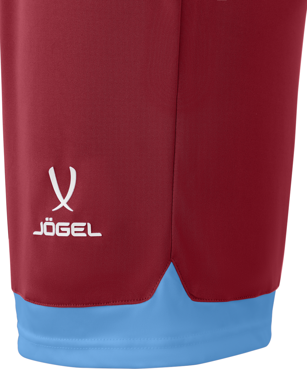 Шорты игровые DIVISION PerFormDRY Union Shorts, гранатовый/голубой/белый