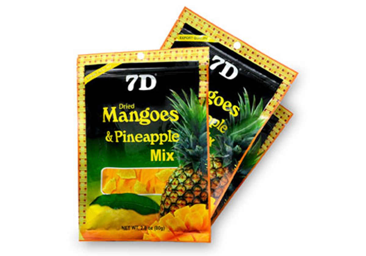 Сушеные манго и ананас 7D, 80г