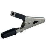 Зажим крокодил для проводов 5A 55мм (Черный) - 10шт