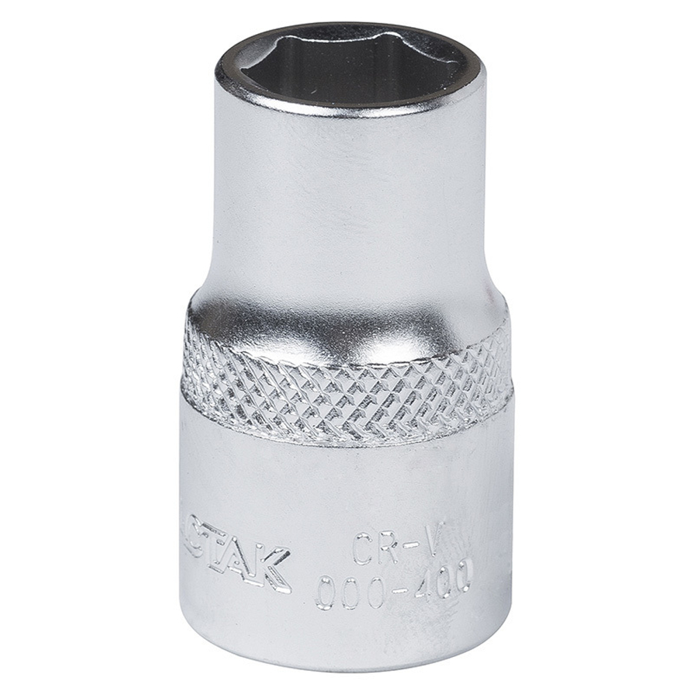 МАСТАК (000-40015) Головка торцевая стандартная шестигранная 1/2", 15 мм