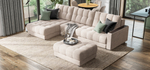 Босс пуф Велюр Монолит латте