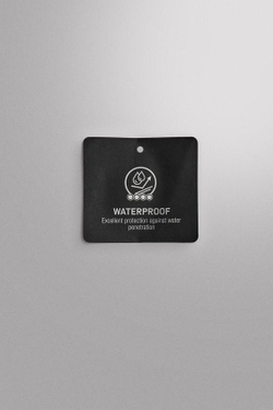 ZARA НЕПРОМОКАЕМЫЕ БРЮКИ SHELL ИЗ ВЫСОКОТЕХНОЛОГИЧНОЙ ТКАНИ, ЧЕРНЫЙ