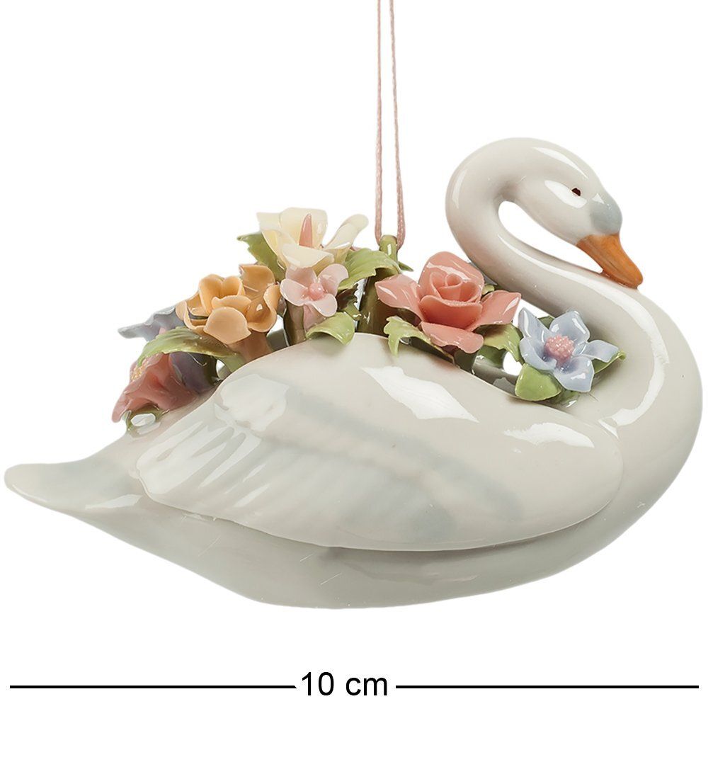 Pavone CMS-10/34 Подвесная фигурка «Лебедь с цветами»