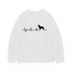 Свитшот "Голден ретривер - сердечный ритм"