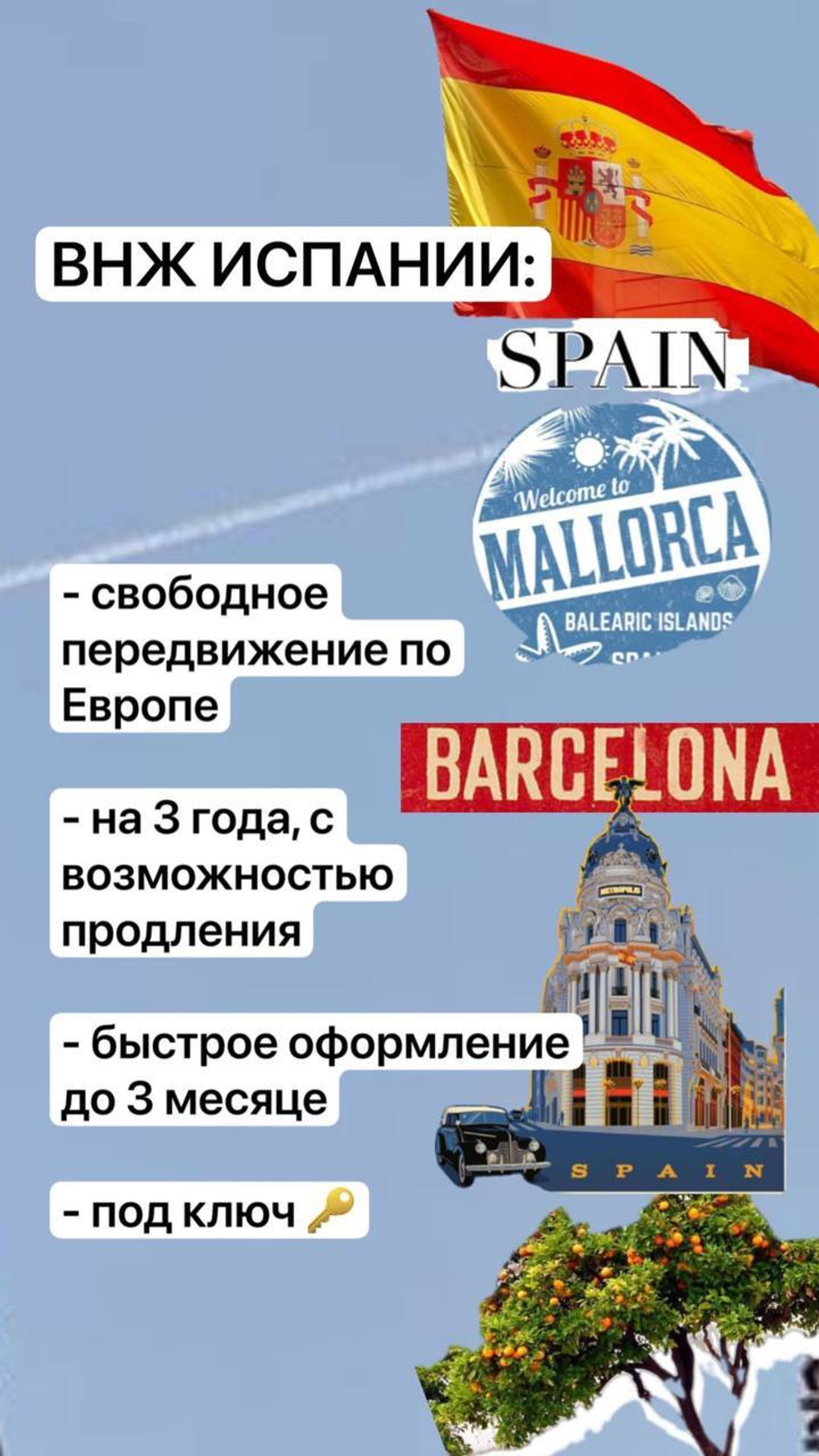 ВНЖ Испании