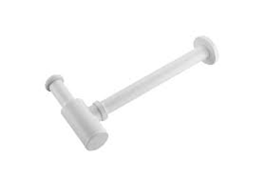 Сифон для раковины Matt White без клик-клак