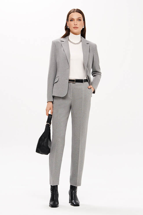 31199 Брюки женские (светло-серый)