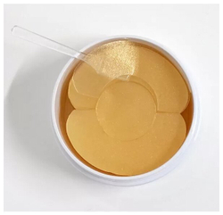 Petitfee Гидрогелевые патчи для век с золотыми частицами и фактором роста Gold & EGF eye & spot patch, 90 шт.