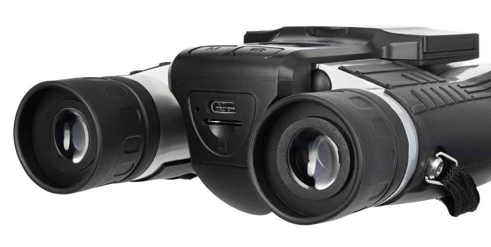 Бинокль цифровой Levenhuk Atom Digital DB20 LCD 12x32
