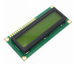 ЖКИ дисплей WH1602A 16x02 с зеленой подстветкой