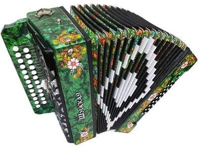 ГАРМОНЬ "ШУЙСКАЯ" (SZ32ХL), ЦВЕТ ЗЕЛЁНЫЙ