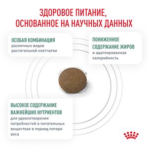 Сухой корм Royal Canin Satiety Weight Managements для взрослых кошек, рекомендуемый для снижения веса