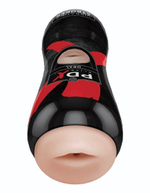 Мастурбатор-ротик Vibrating Oral Stroker (Цвет: телесный)