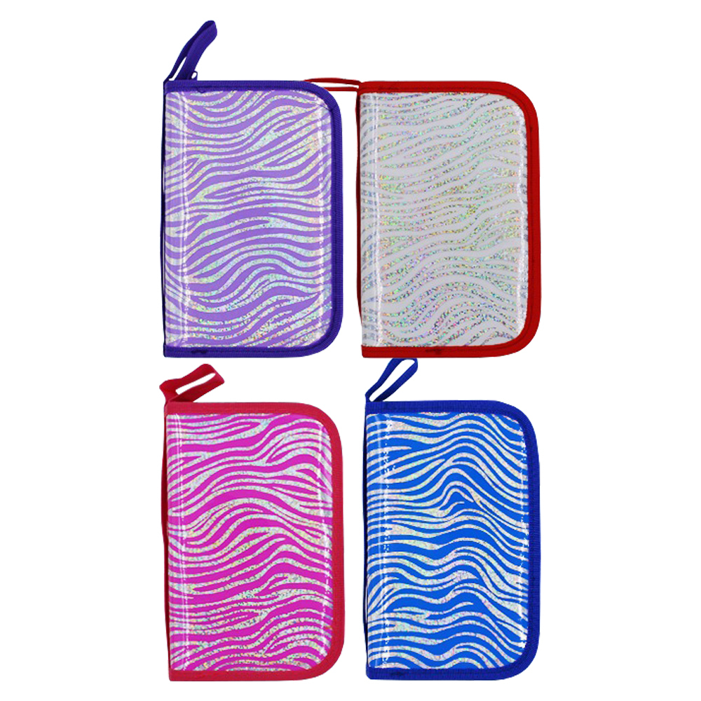 Пенал-косметичка Basir без наполнения, 20*12 см, серия "Волны", одинарный