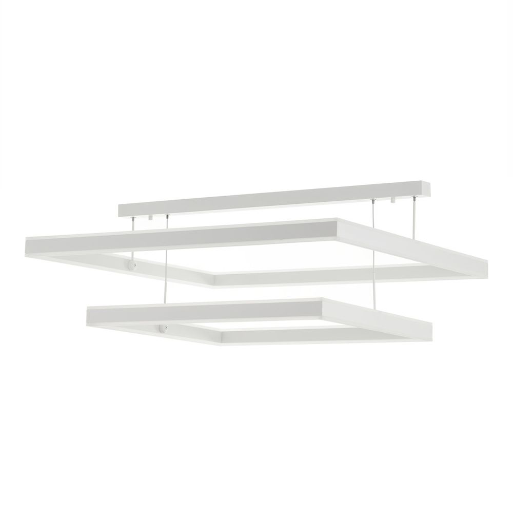 Citilux Дуэт CL719K210 LED Люстра подвесная с пультом Белая