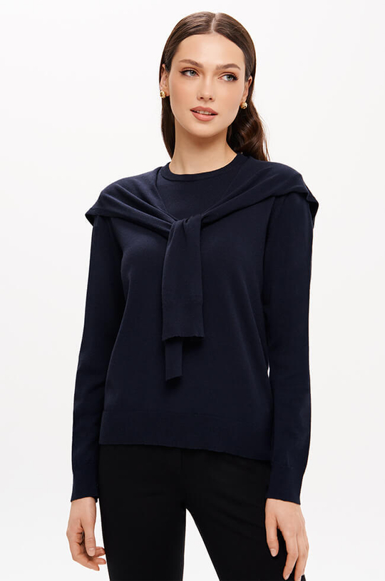 23376 Джемпер женский (синий)