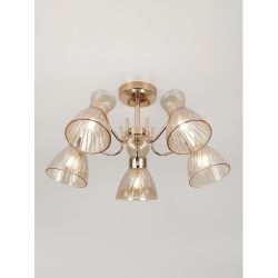 Люстра Rivoli   9183-305 5хЕ27 60 Вт модерн