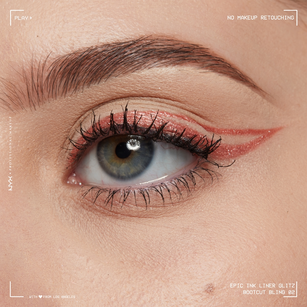 NYX Professional Makeup Epic Ink Glitz - Металлический карандаш для глаз оттенок Bootcut Bling, 1 ml