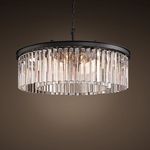 Люстра Odeon 10B black/clear