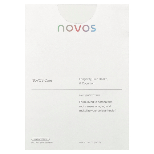 NOVOS, NovosCore, без добавок, 30 пакетиков, 8 г (0,28 унции) каждый
