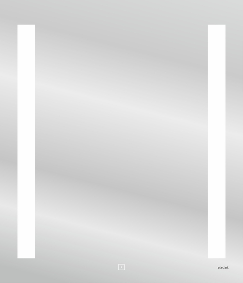 Зеркало LED BASE 020 60 с подсвет. Cersanit LB02060