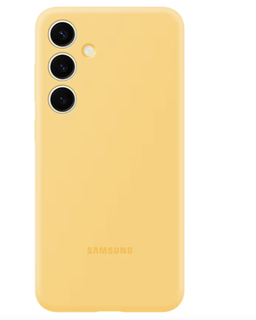 Чехол-накладка Silicone Case S24+ (Желтый)