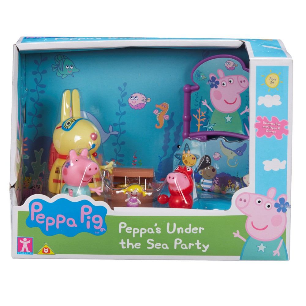 TM Toys 06076 07172 — Игровой набор подводный мир с 3 фигурками Свинка Пеппа 07172 — фото 2