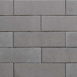 Тротуарная плитка ПРЯМОУГОЛЬНИК 900х300 мм - Стандарт Серый