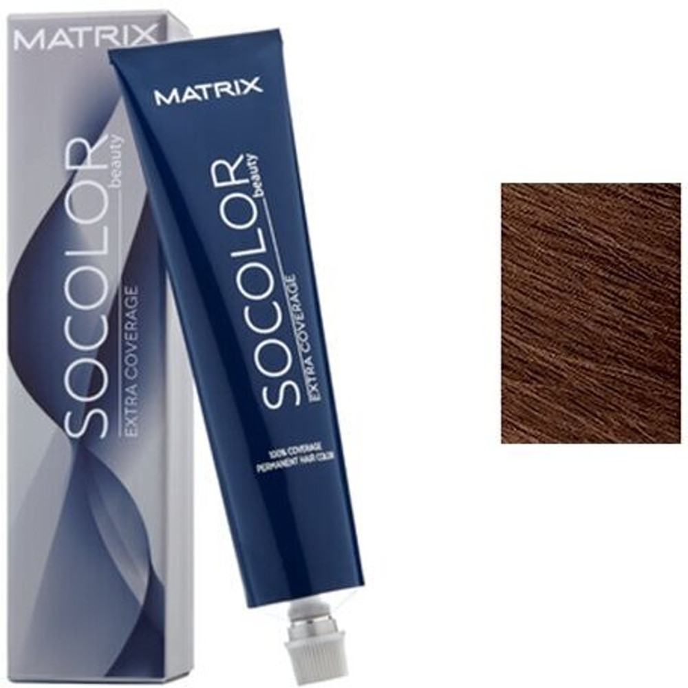 Matrix Крем-краска для волос  SoColor PRE-BONDED 506N  темный блондин 90 мл