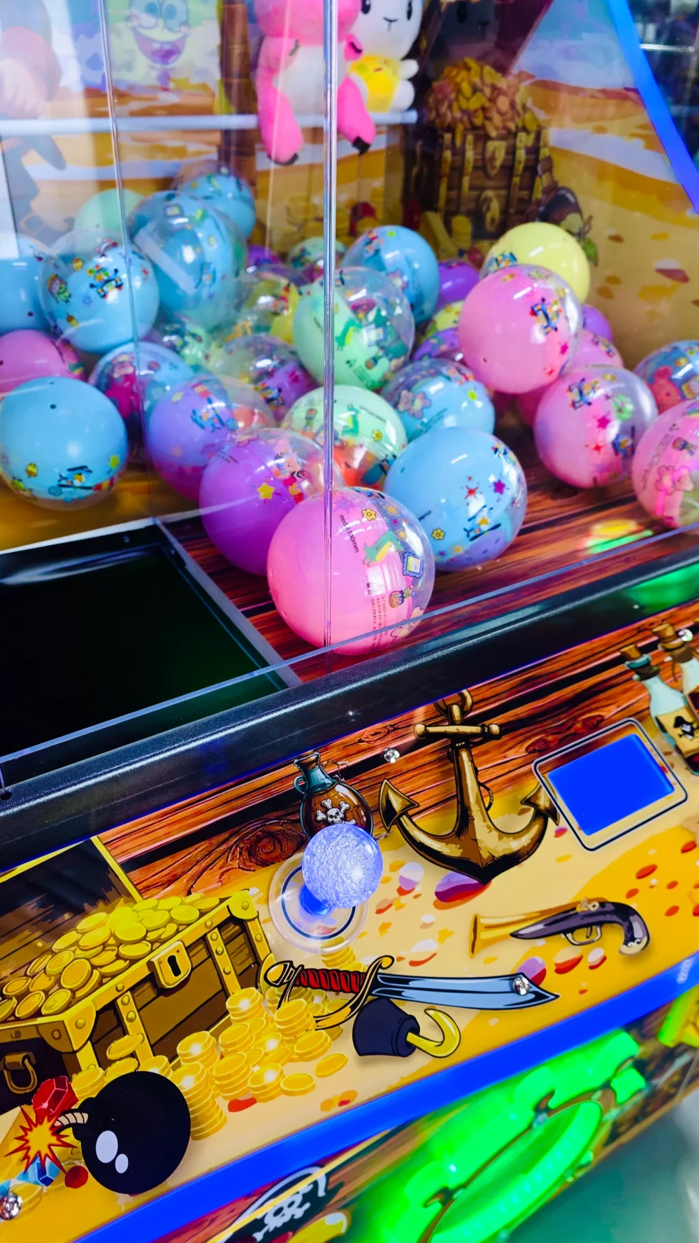 Призовой аппарат Кран-машина «Пиратский остров»