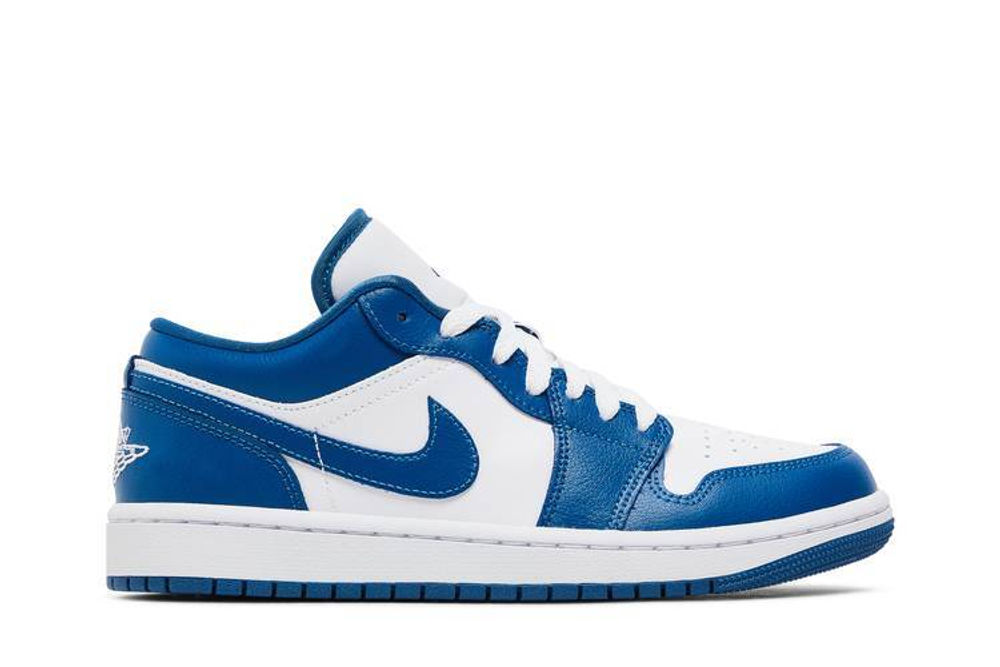 Кроссовки Jordan Air Jordan 1 Low "Marina Blue" (Женская размерная сетка)