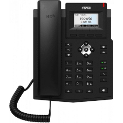 IP телефон Fanvil X3S Lite черный SIP телефон