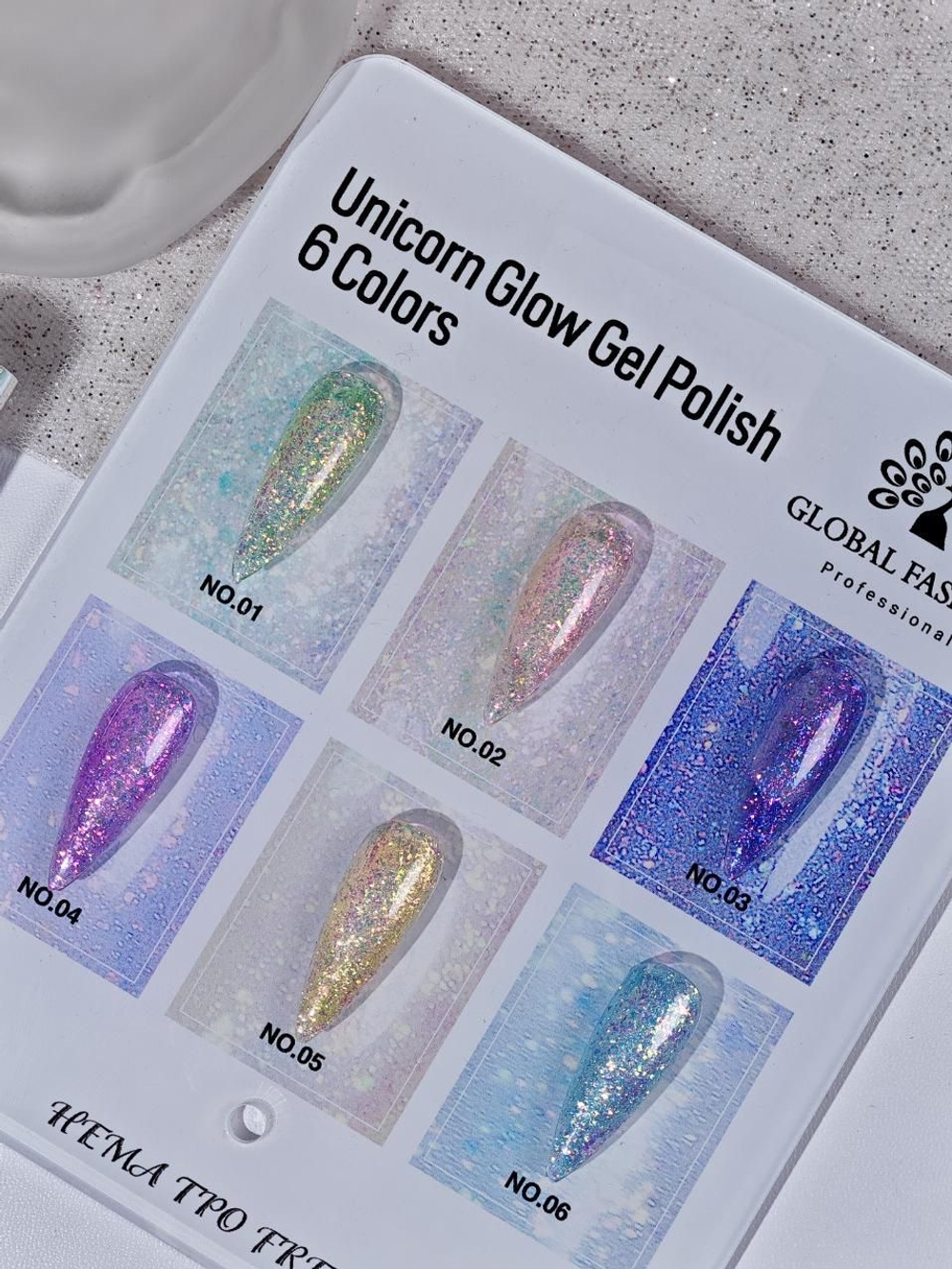Гель лак единорог