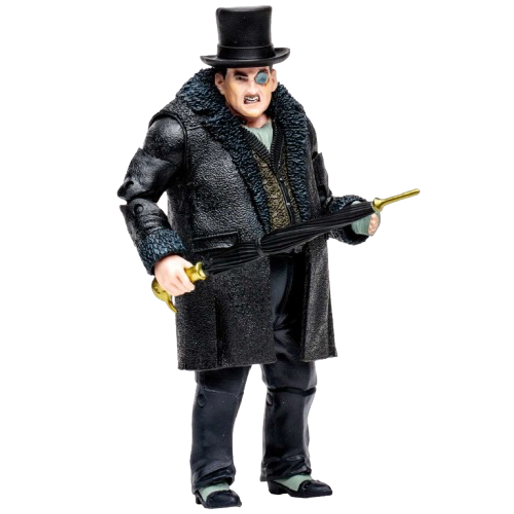 Фигурка McFarlane Toys DC Gaming Build-A Arkham City The Penguin 7"