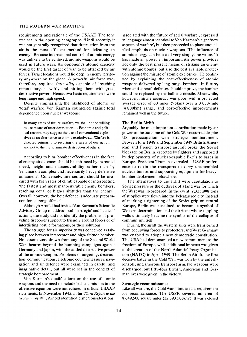 The Modern War Machine. Military Aviation Since 1945 | P. Jarrett