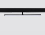 GL1361 BK черный IP20 12W 3000K-6400K 220V 120° 608*25*110 (Без ПДУ)