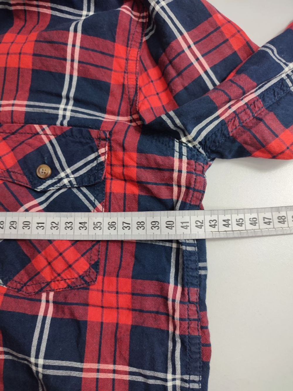 Рубашка Bershka в клетку на 9-10 лет