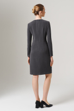 51630 Платье женское (серый)