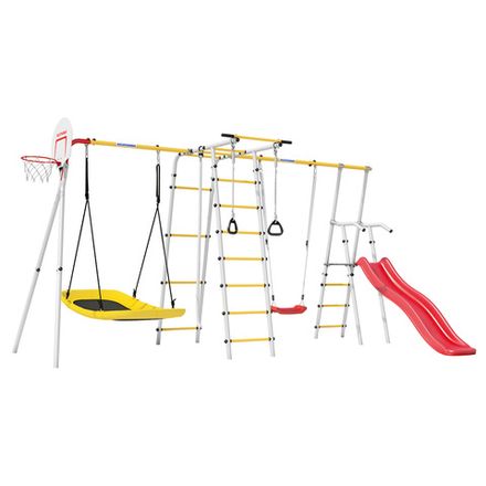 Детский спортивный комплекс для дачи Romana Лесная поляна-3-PRO (Комплект №3)