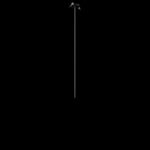 Встраиваемый светильник на штанге Loft it Cane 10359/800 Black