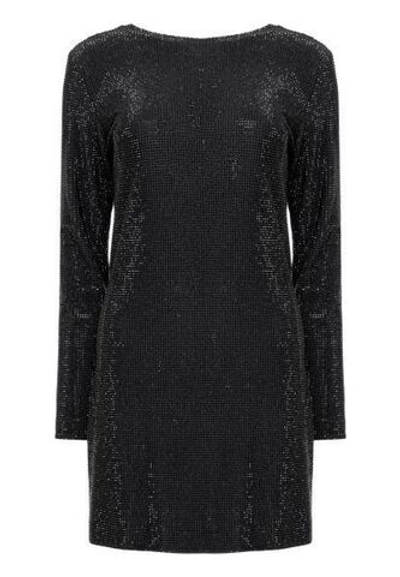 Платье мини с открытой спиной