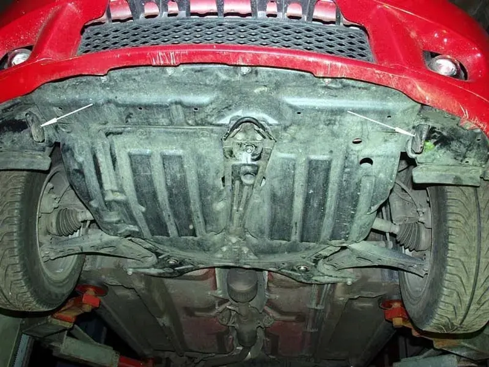 Защита картера и КПП Sheriff для Toyota Celica VII (T230) 1999-2006 арт.24.0517