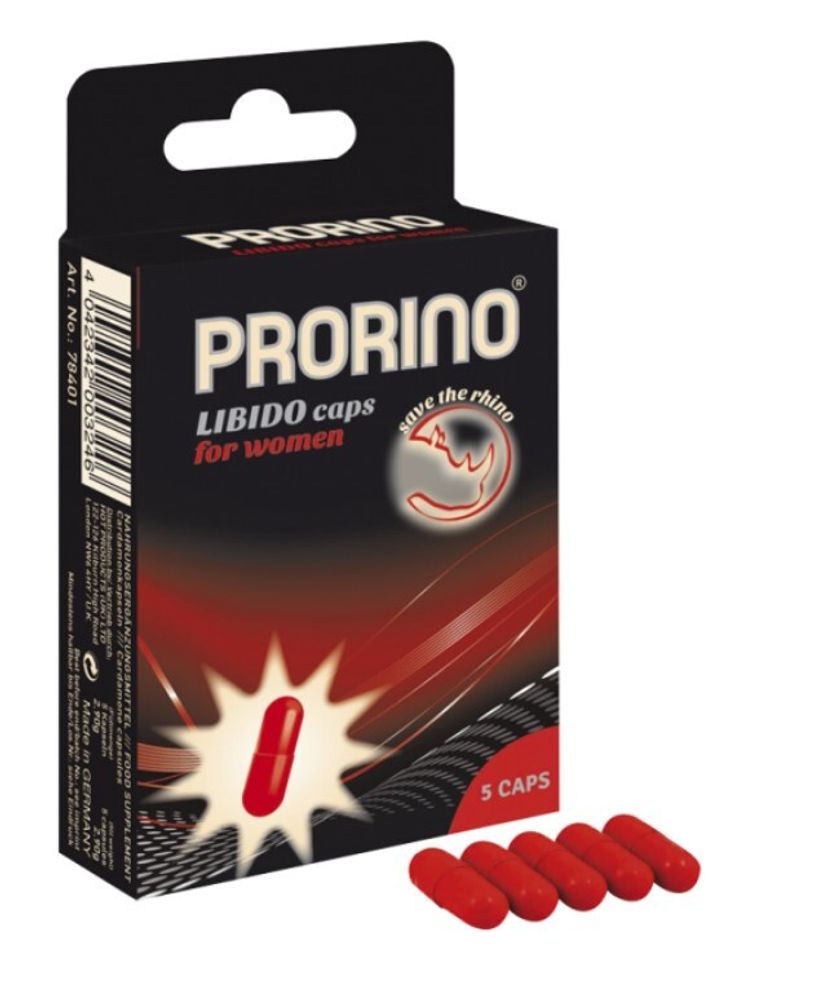 Биологически активная добавка к пище &amp;quot;Ero black line PRORINO Libido&amp;quot; 5 шт. (Prorino) (5 капсул)