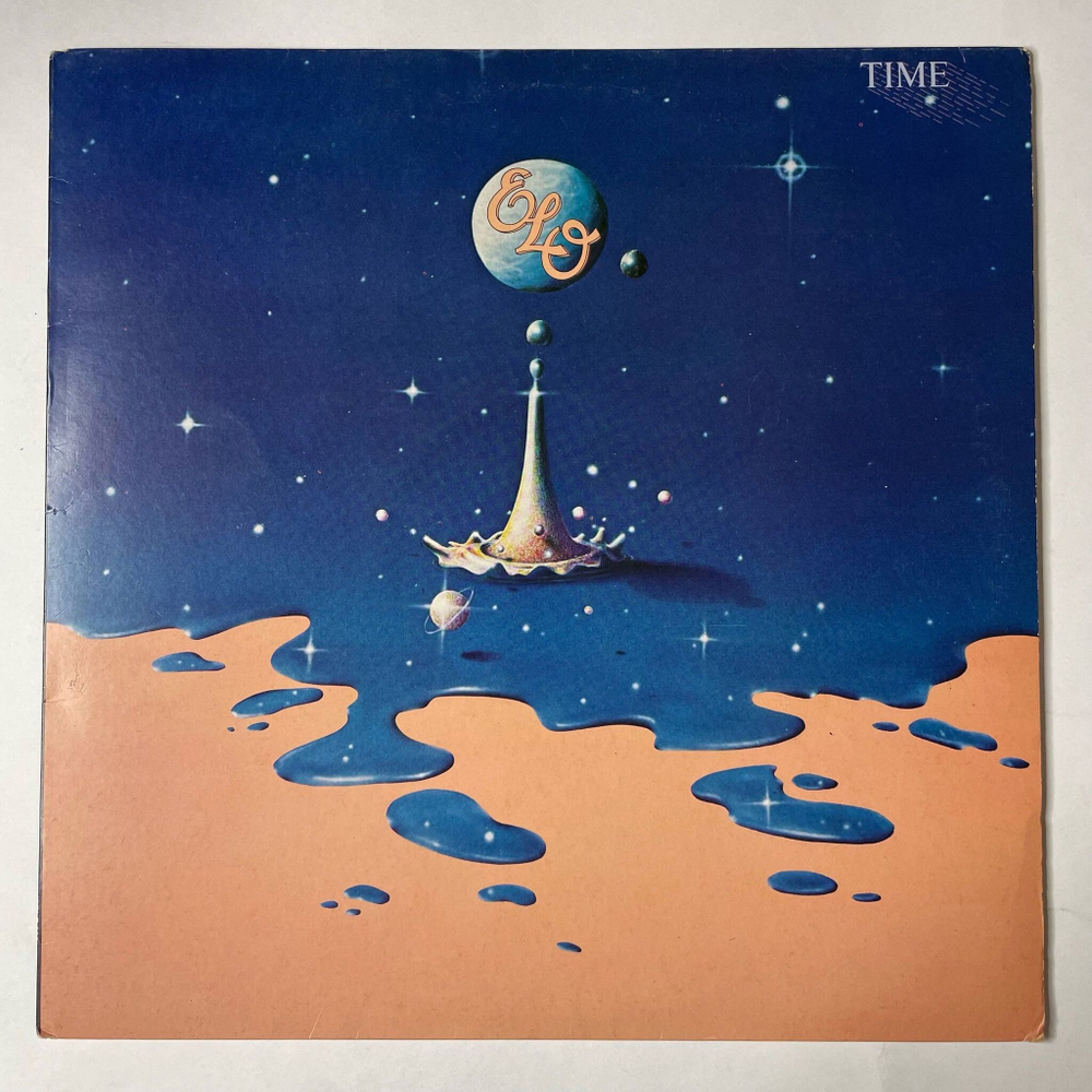 Винтажная виниловая пластинка LP ELO Electric Light Orchestra Time (UK 1981) JETLP 236