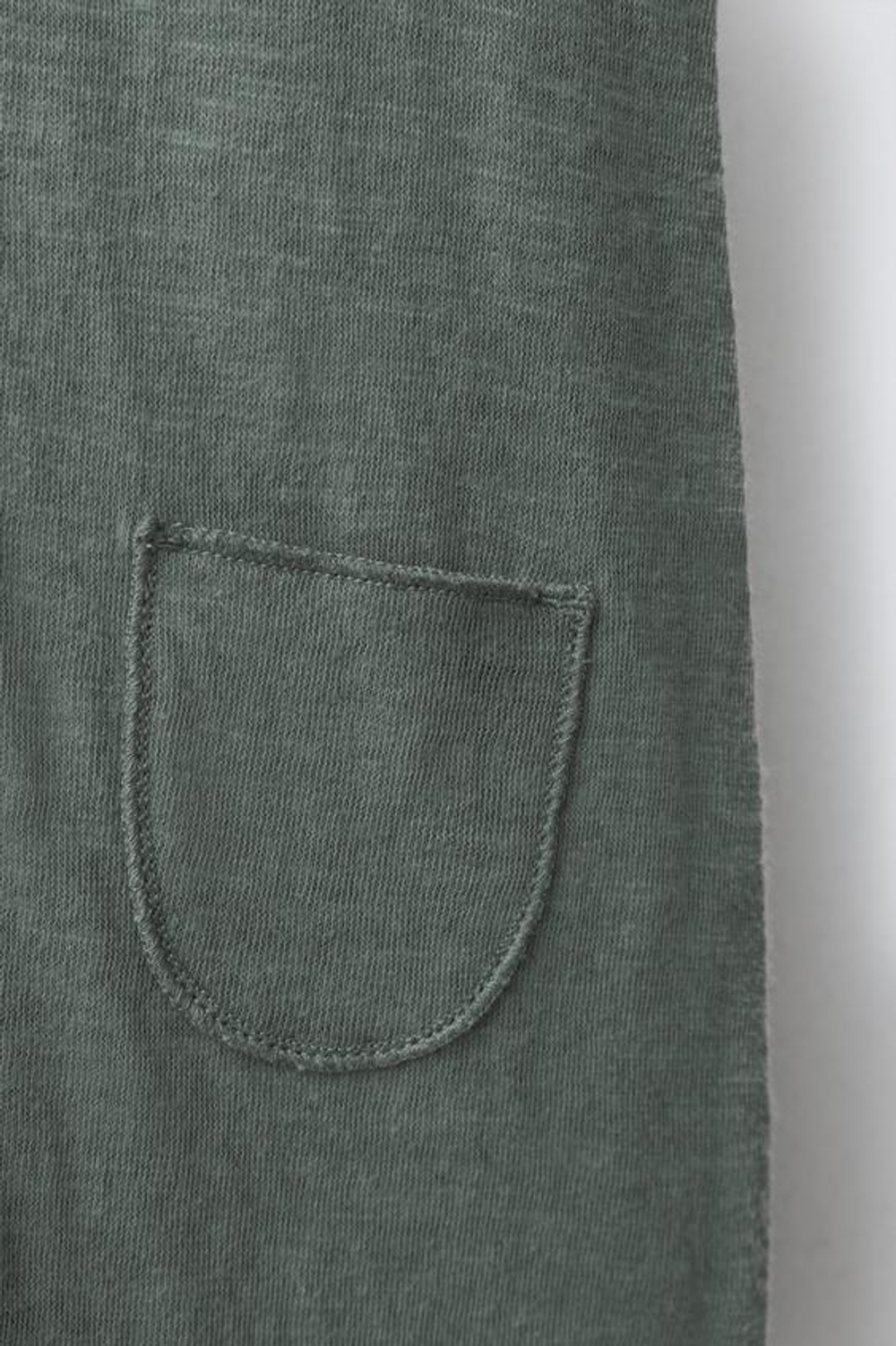 ZARA ДЛИННЫЙ ОДНОТОННЫЙ КОМБИНЕЗОН, МЯГКИЙ ЗЕЛЕНЫЙ