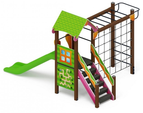 Детский игровой комплекс Лукоморье ДИК 2.25.04-01 H=1200